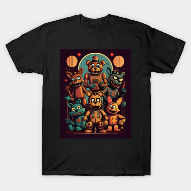 Five Nights At Freddys T-Shirt by Farmer